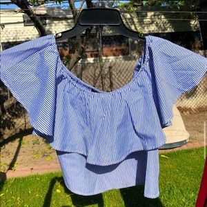 Off the shoulder Forever 21 top